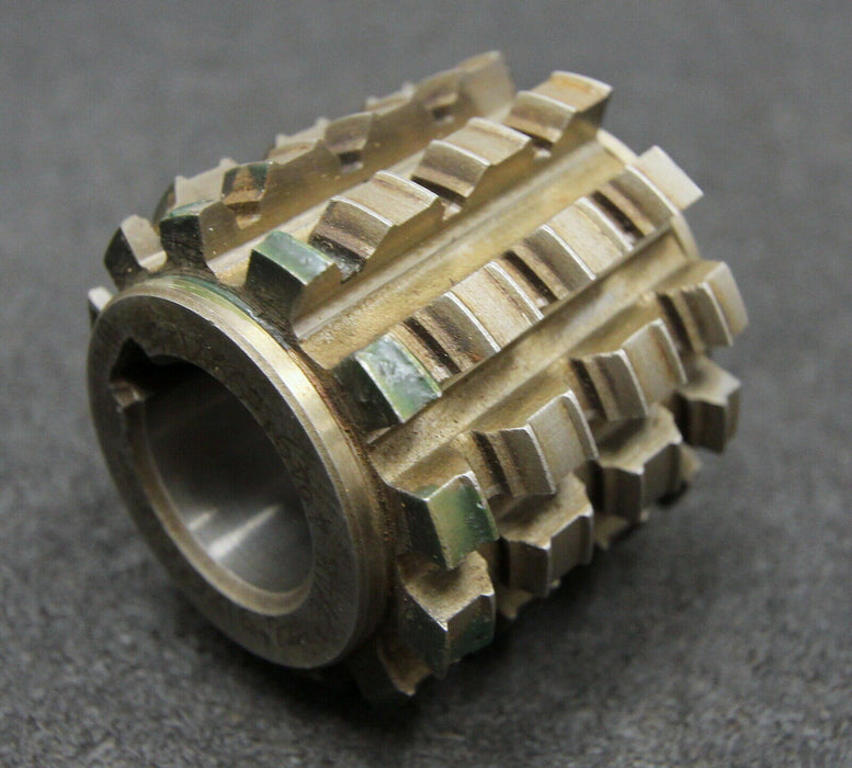 PWS Keilwellenwälzfräser spline hob 4 Keile 13,3x16,7x4,3 mit Höcker 1gg. Re