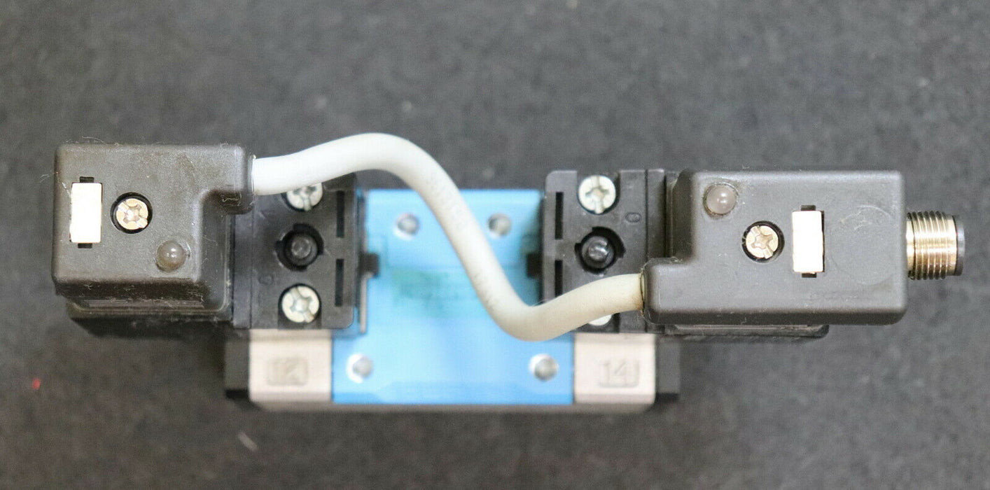 FESTO MURR Magnetventil + MSUD Doppelventilstecker JMN1H-5/2-D-1 C Art. 159690