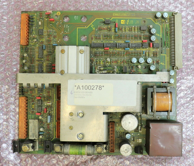 SIEMENS SIMODRIVE Verstärkerkarte 6SC6100-00A00 462.010.9060.00 QRS - gebraucht