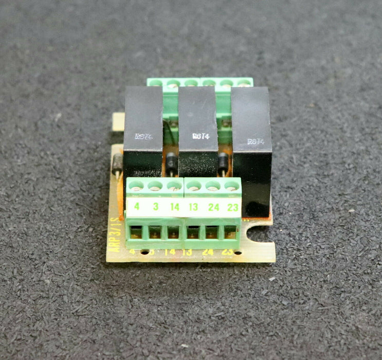 MURR ELEKTRONIK Relaisplatte ARP 3/1 S LED 24V mit 3 Relais RGT4 - gebraucht