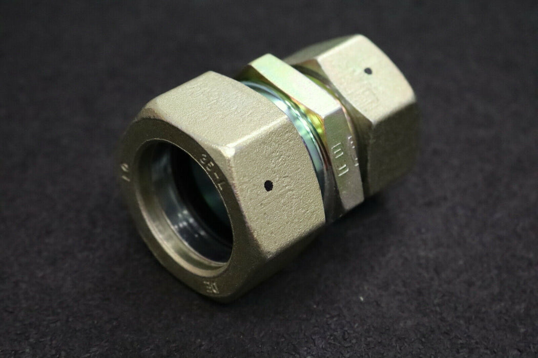 ERMETO Reduzierverschraubung Gerade GR35/28L EO 24° Cone end Stahl M45x2 + M36x2