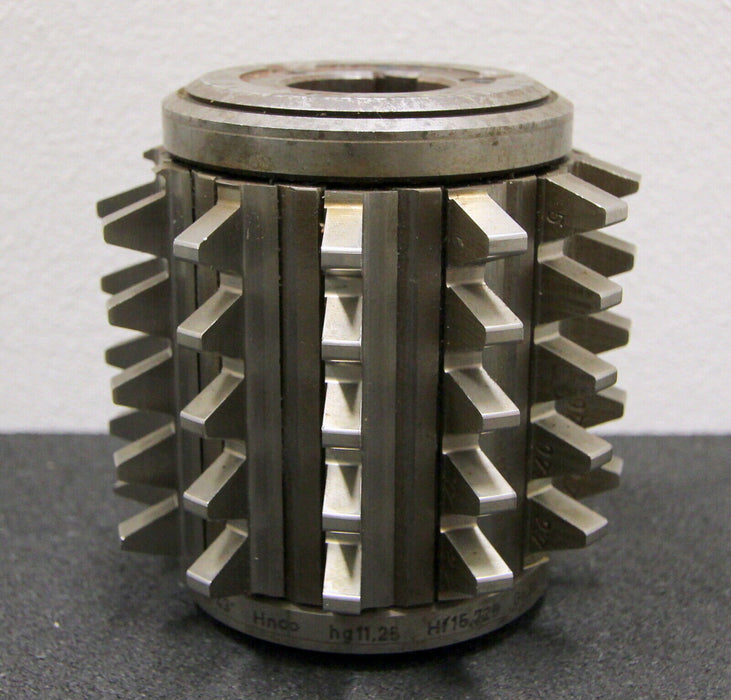 KLINGELNBER Stollenwälzfräser involute spline hob m= 5mm BP II Ø110x110xØ32mm