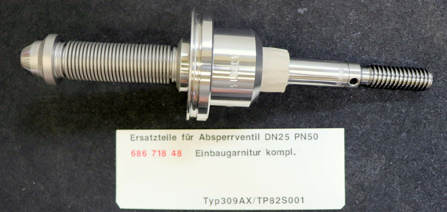 KSB Faltenbalggarnitur NUCA-A-320 IV-80 147.91.787 DN25 PN50 für Typ 309AX