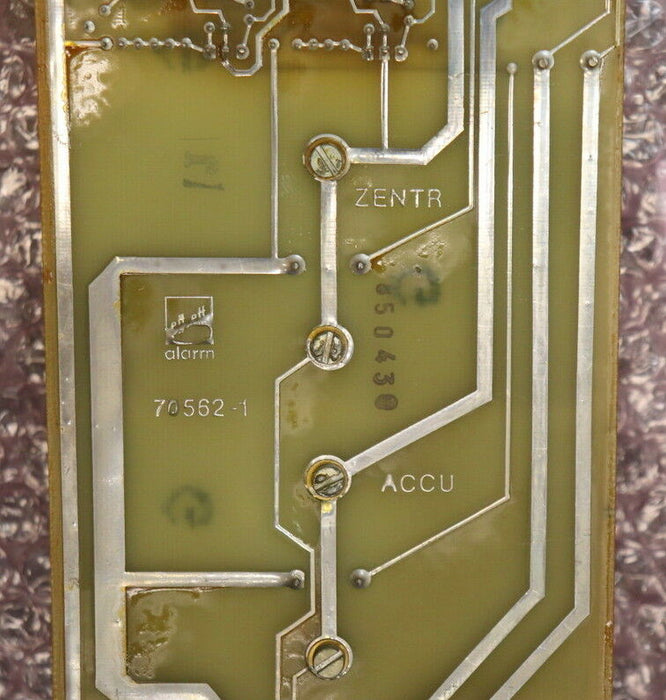 eff-eff Platine für Brandmeldeanlage 70562-1 Alarm Stempelnummer 850430