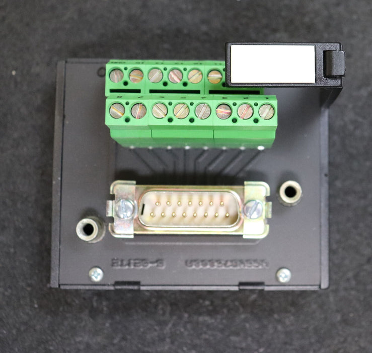 MURR ELEKTRONIK SV-SUB D 15St.-KL Übergabebaustein Art.No. 54031 15 Buchsen