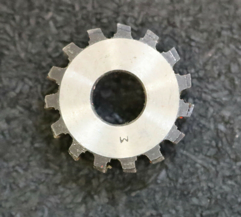 MIKRON Wälzfräser No. 13808 - Ø23x7xØ8mm 1gg. Rechts 15 Spanuten