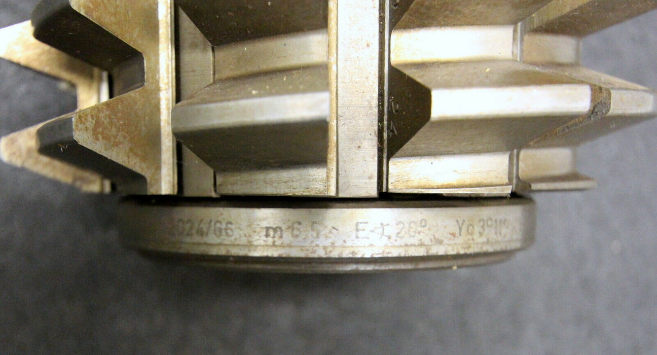 KLINGELNBERG Stollenwälzfräser involute spline hob Vorfräser m= 6,5mm BP III