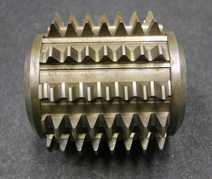 SAAZOR Stollenwälzfräser involute spline hob Vorfräser m= 3,5mm BP IV 20° - HSS