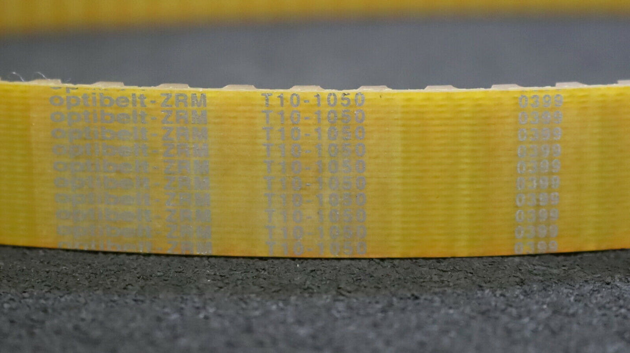 OPTOBELT ZRM Zahnriemen Timing belt T10 Länge 1050mm Breite 25mm unbenutzt