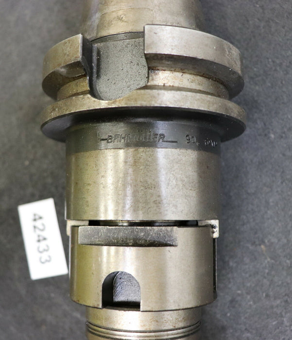 BAHMÜLLER SK 50 Werkzeughalter für Fräseraufnahme mit LKN Bohrung 40mm x 40mm