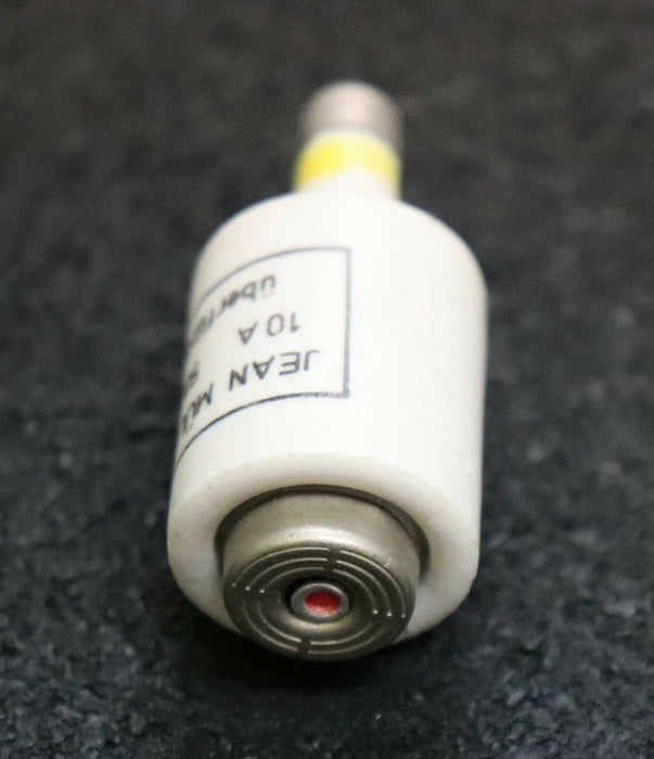 JEAN MÜLLER 16x Sicherungseinsatz fuse-link 10A 500V überflink - unbenutzt