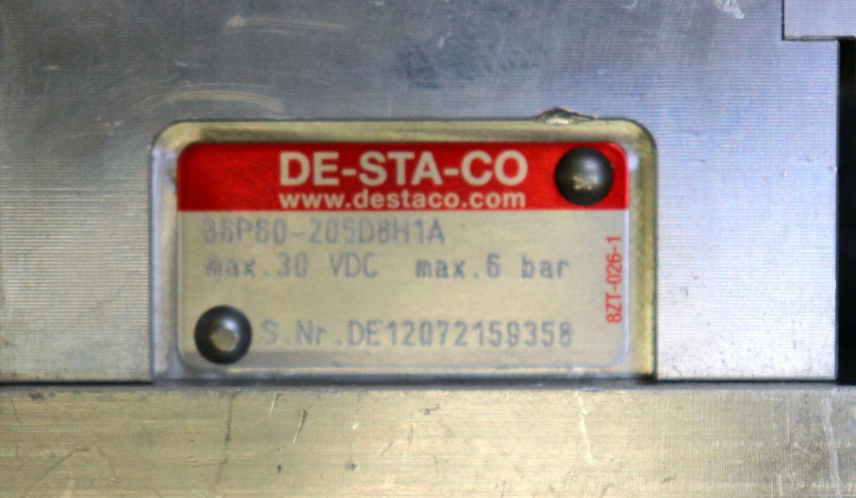 DESTACO Stiftziehzylinder, einfache Ausführung 86P60-205D8H1A 60mm Hub