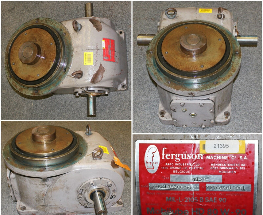 FERGUSON Getriebe PT 122 - gebraucht - 9/3FS175-300°RHII - MIL-L-2105 B SAE 90