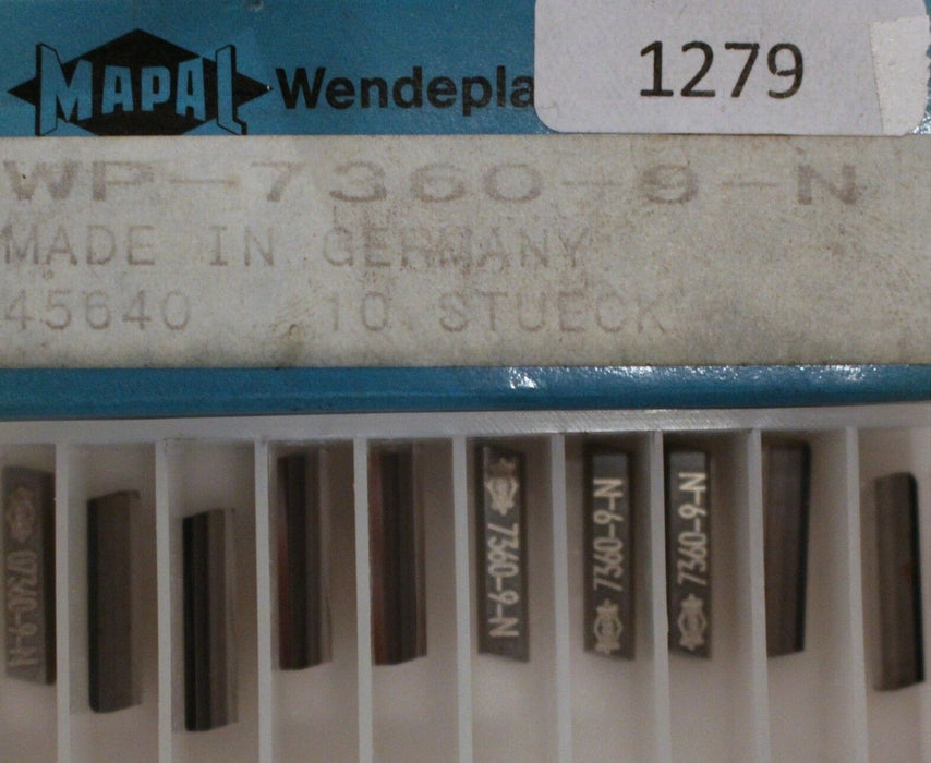 Wendeplatten MAPAL WP-7360-9-N / 45640
