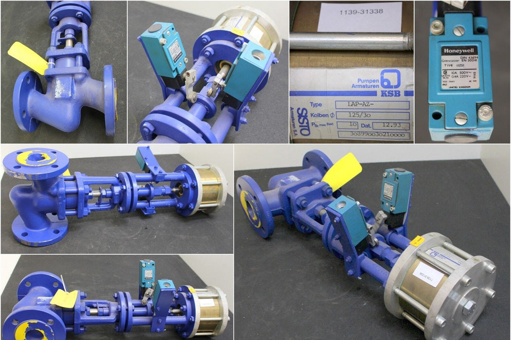 SISTO Pneumatischer Stellantrieb LAP-AZ - Kolbendurchmesser 125/30 mm