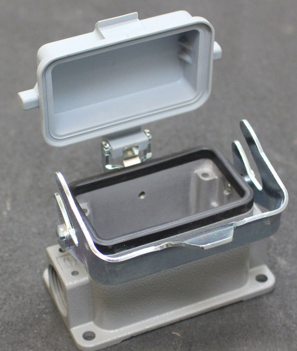 HARTING 1 Stück HAN 16B Anbaugehäuse 09300160301 für Industriesteckverbindung