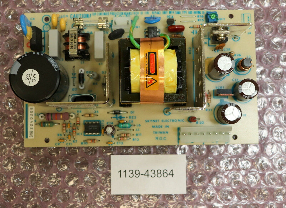 SKYNET ELECTRONI Power Supply 115/230VAC 50/60Hz SNP-3169 850-316Y unbenutzt