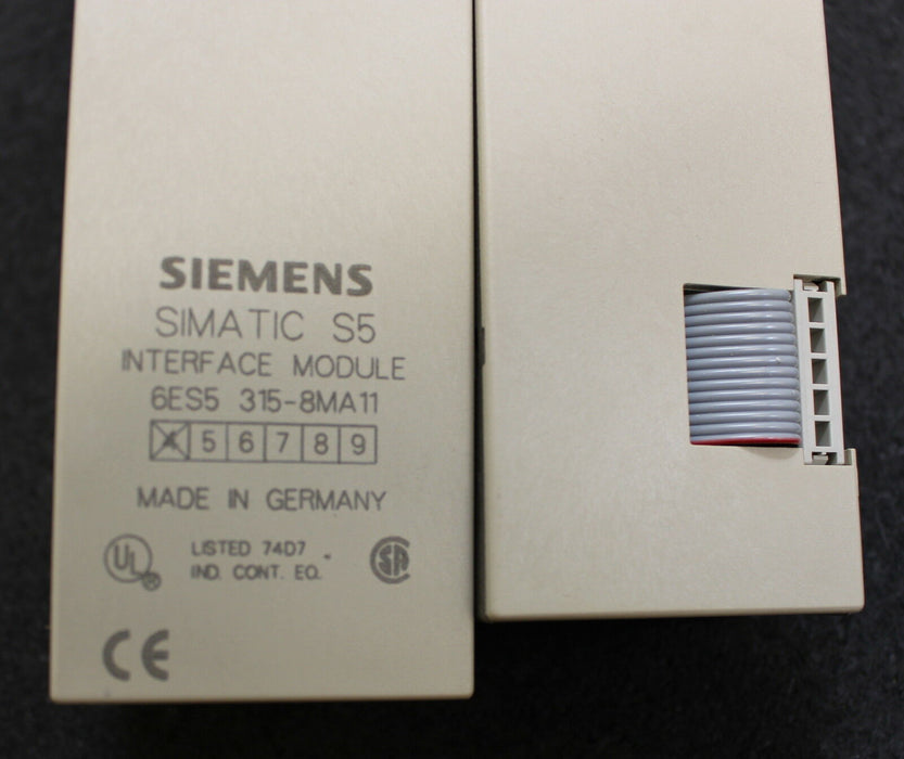 SIEMENS SIMATIC S5 Anschaltung 6ES5315-8MA11 Interface Module E-Stand: 4