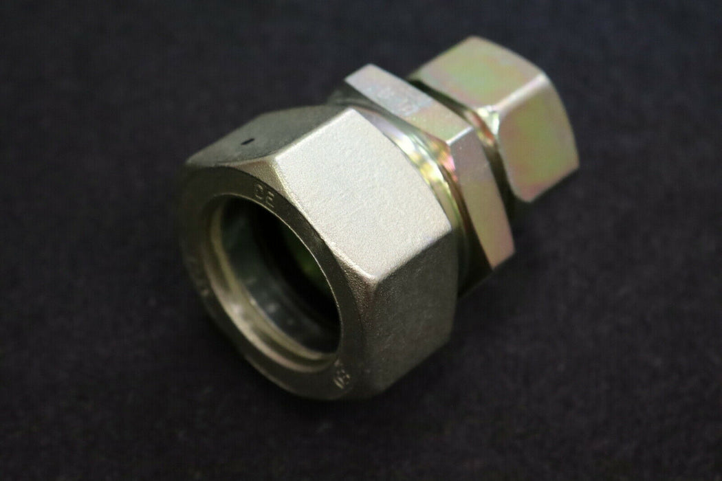 ERMETO Reduzierverschraubung Gerade GR35/22L EO 24° Cone end Stahl M45x2 + M30x2