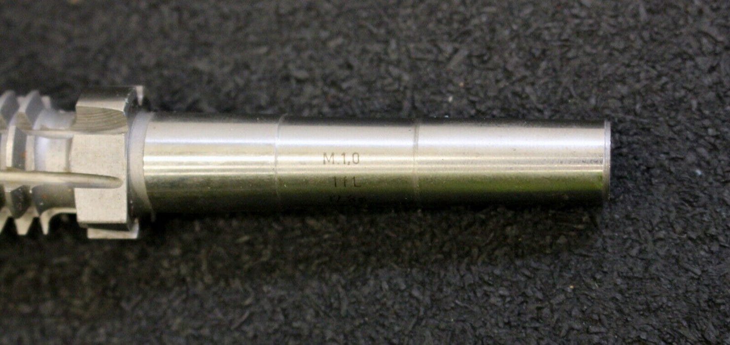 KÖPFER Schneckenrad-Radial-Schaftwälzfräser m=1,0 für SchneckenØ 17,8mm 20° EGW