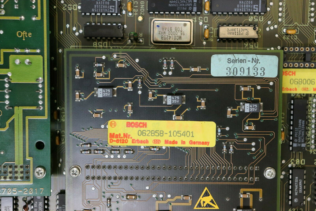 BOSCH CNC Servo-Controller SERVO i Verbaute Platinen mit Mat.Nr. 068006-101401