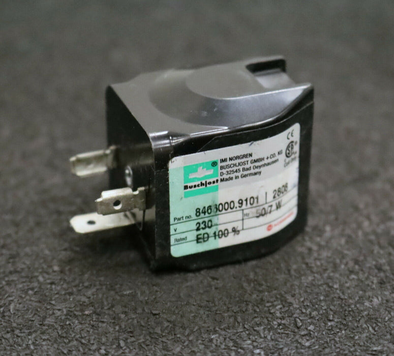 BUSCHJOST Hydraulik-Magnetventil magnetic valve 8466000.9101 2808 230V Hz 50/7W