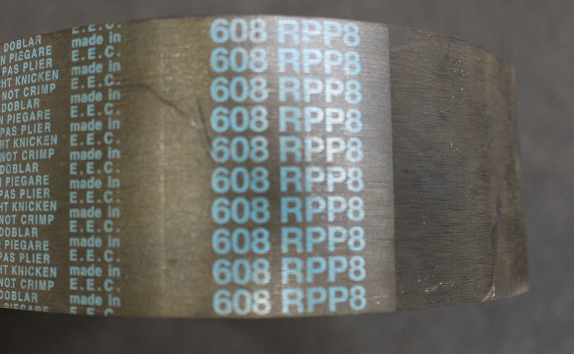 MEGADYNE Zahnriemen ISORAN 608 RPP8-50 638 Teilung 8 Breite 50mm Zähnezahl Z=76