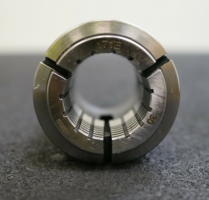 F. BRITSCH Druck-Spannzange mit Längs- + Querrillen Typ 171E SpannØ 30mm in OVP