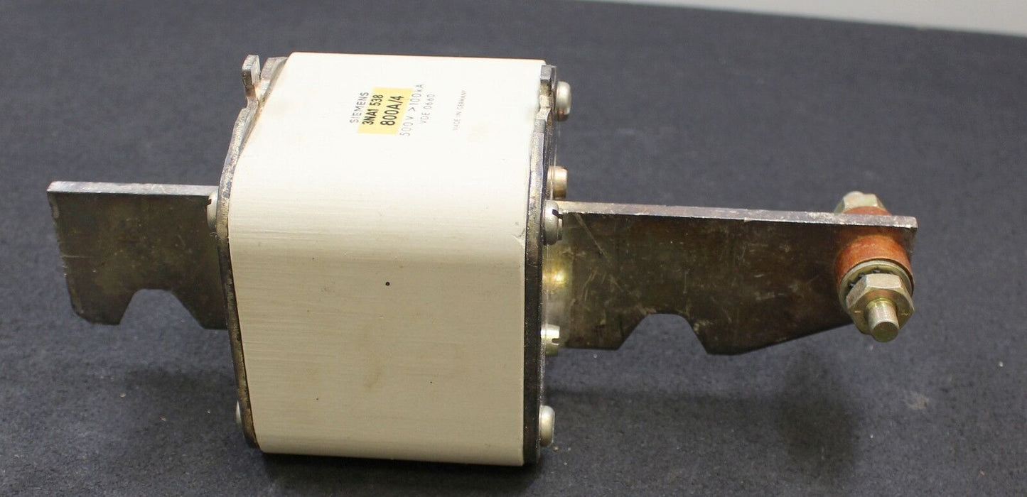SIEMENS NH-SicherungseinsatzType 3NA1538 3-800A-500V Gr.3 mit Schlagvorrichtung