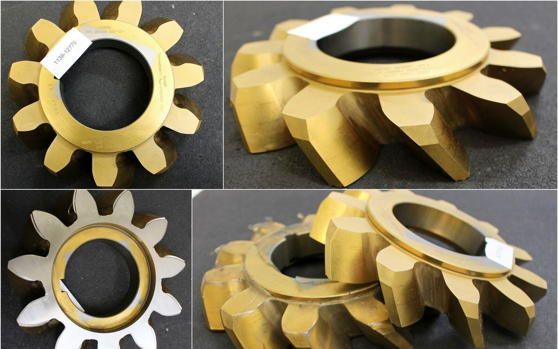 2x Scheibenschneidrad LORENZ für Z= 14 β=33° 41' 36" Links -m= 16 - 11 Zähne unbenutzt