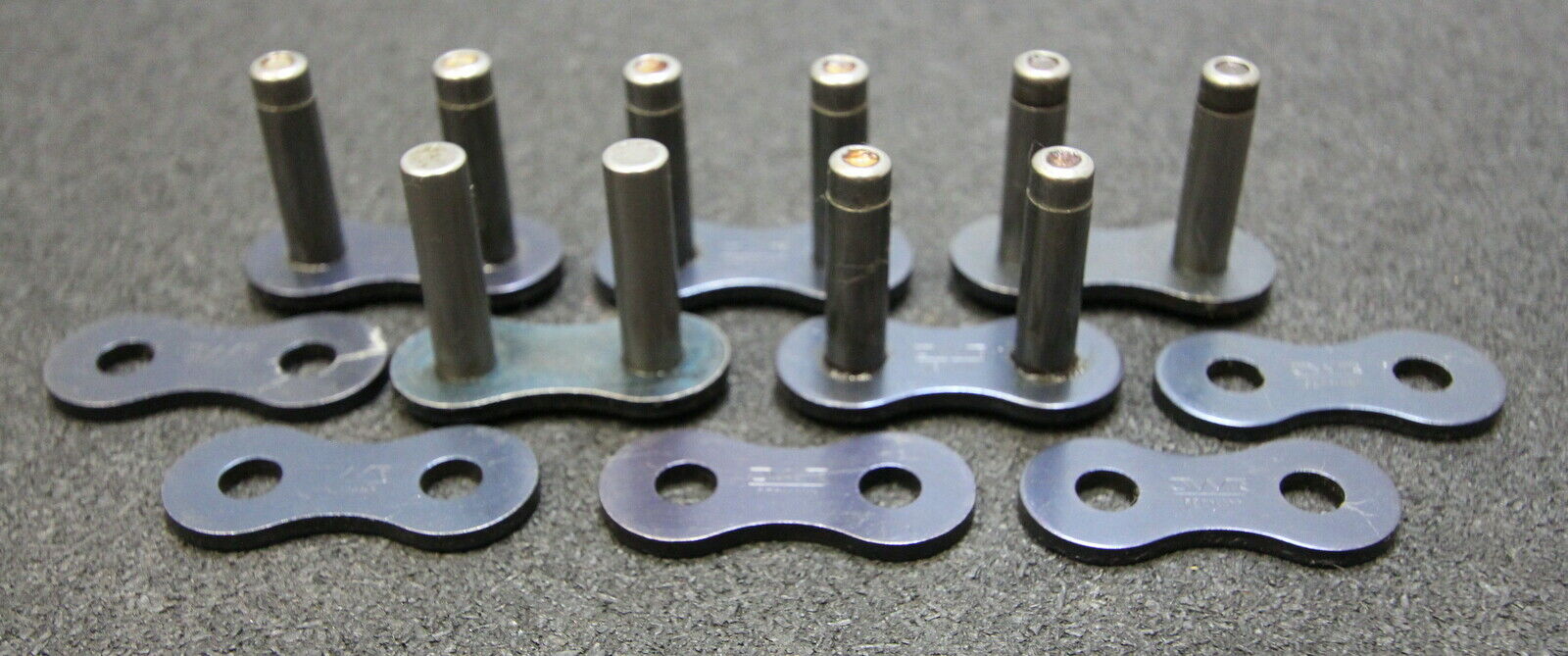 JWIS 5x Nietglied für JWIS Rollenkette Pin Link Simplex Teilung= 1"x17,02mm