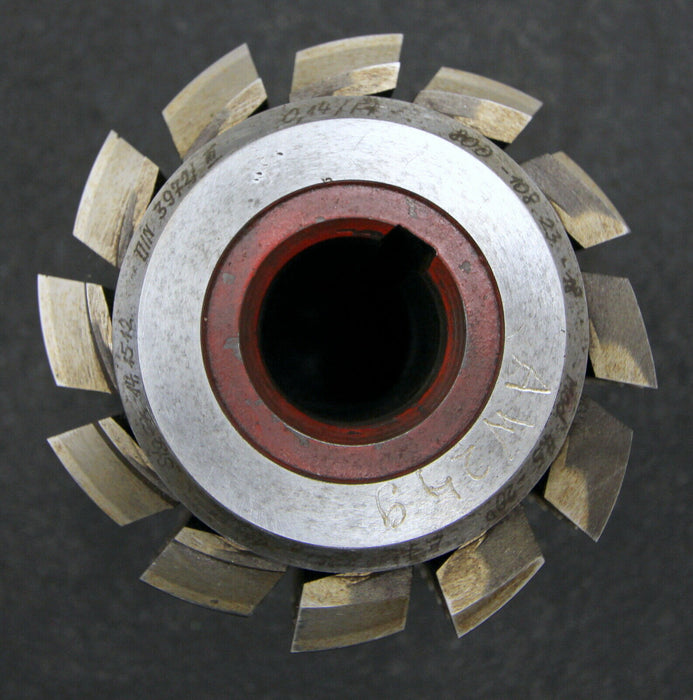 SAAZOR Stollenwälzfräser involute spline hob m= 4,5mm BP III Ø115x155xØ32mm