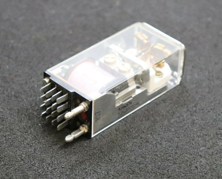 SIEMENS Kleinpolrelais T.rls 67u T.Bv.3702/46 P1-Kappe 8R12 Spule 3000/46