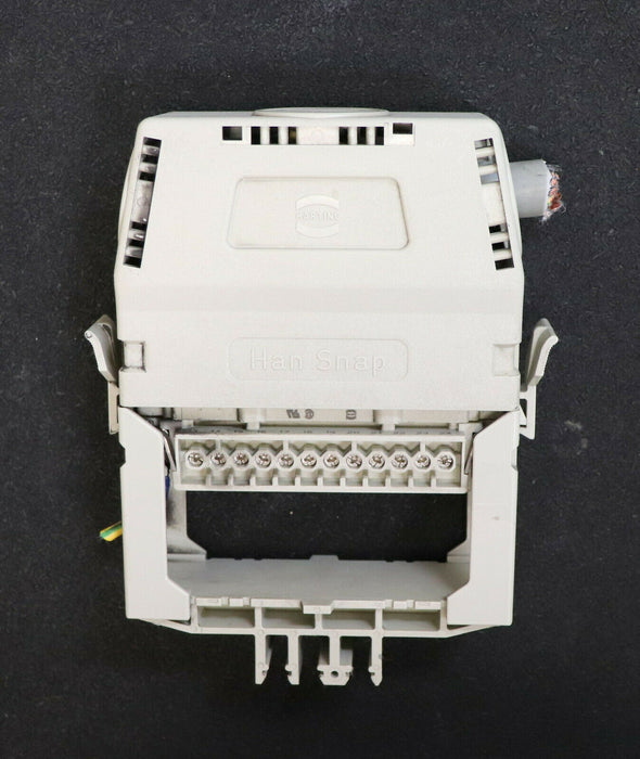HARTING HAN SNAP 24Pol Set Stecker+ Buchse male+ female Kontakteinsatz Typ 6/24