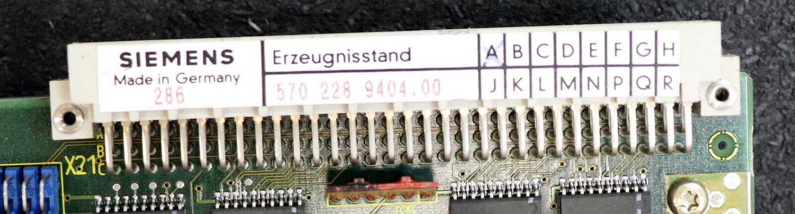 SIEMENS SINUMERIK SIROTECH Digitalausgabe 6FX1122-8BD04 E-Stand A 5702289404.00