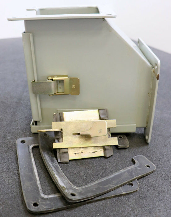 HOFFMAN Wireway, steel 90° Elbow Cat. No.F-44LE9C Type 12 Lay-In Outside opening