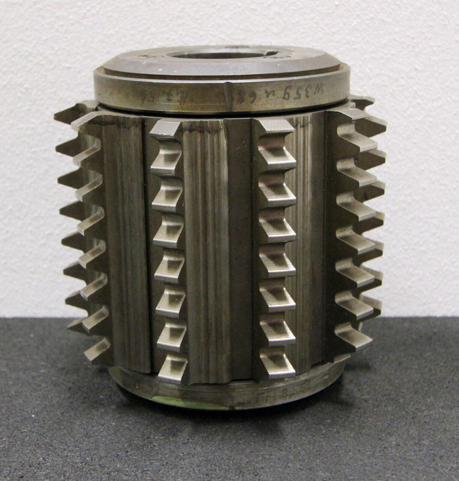 KLINGELNBERG Stollenwälzfräser involute spline hob m= 4mm BP III Ø130x130xØ40mm