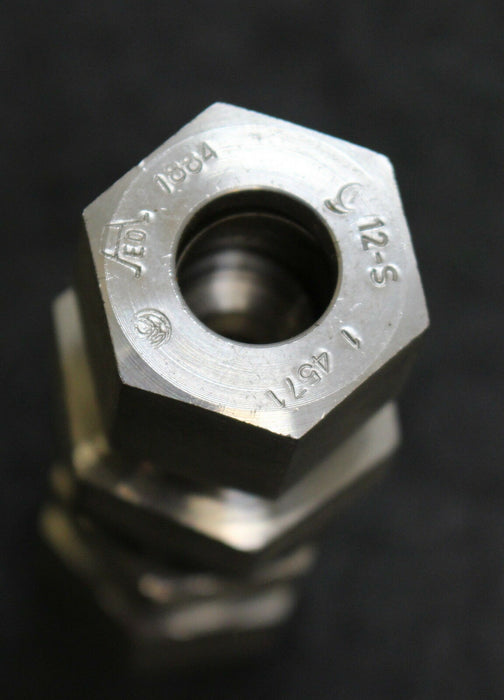 DN8 PN400 Rohraußendurchmesser 12mm Edelstahl 1.4571 Ansprechdruck 1bar