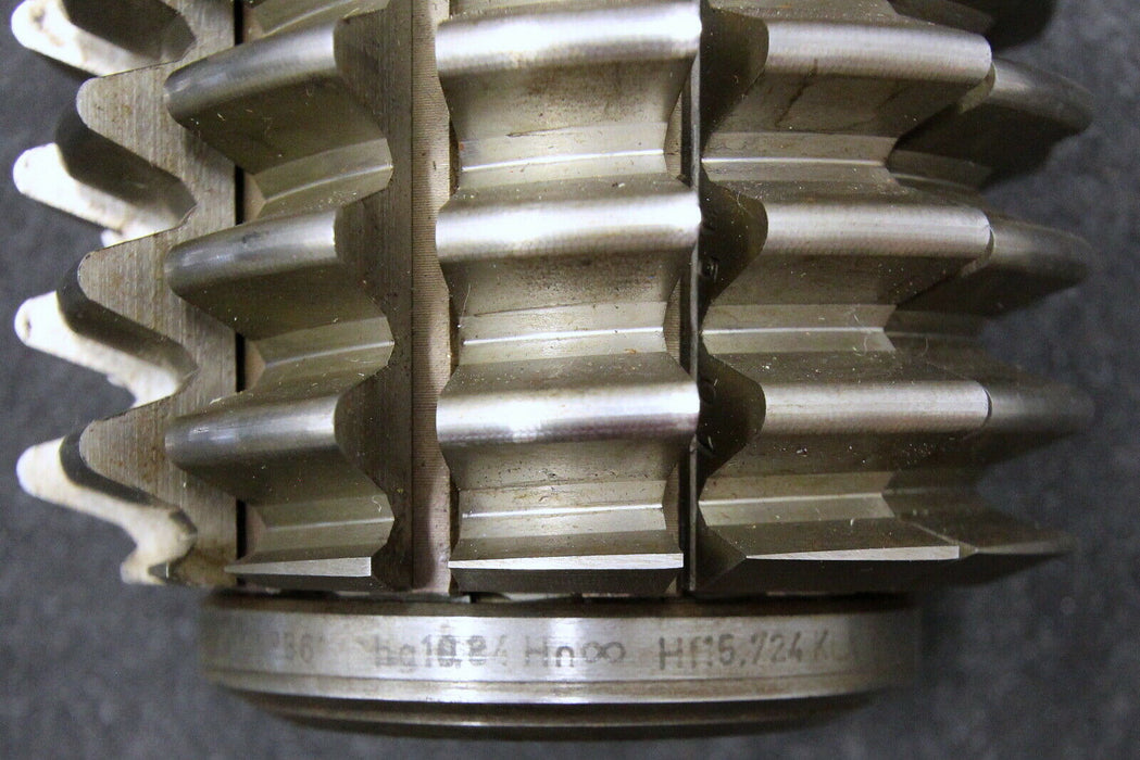 KLINGELNBERG Stollenwälzfräser spline hob m= 5mm 20° - hg= 10,84 Ø110x110xØ32mm