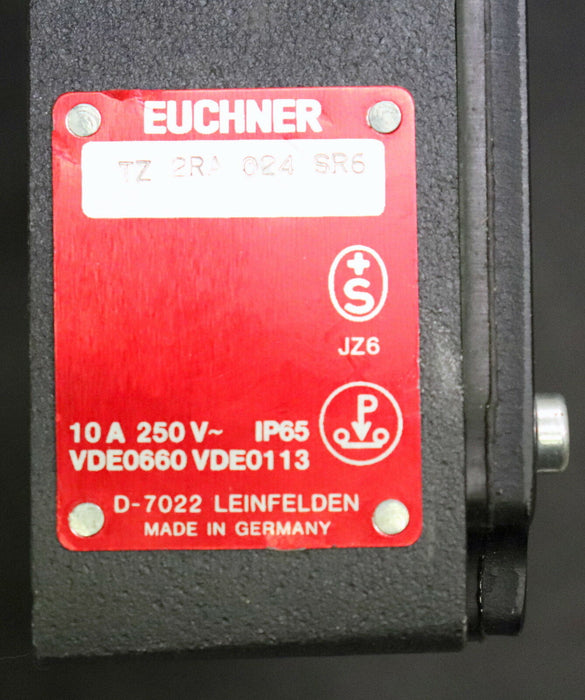 EUCHNER Sicherheitsschalter TZ2RA024SR6 10A 22VAC gebraucht - guter Zustand