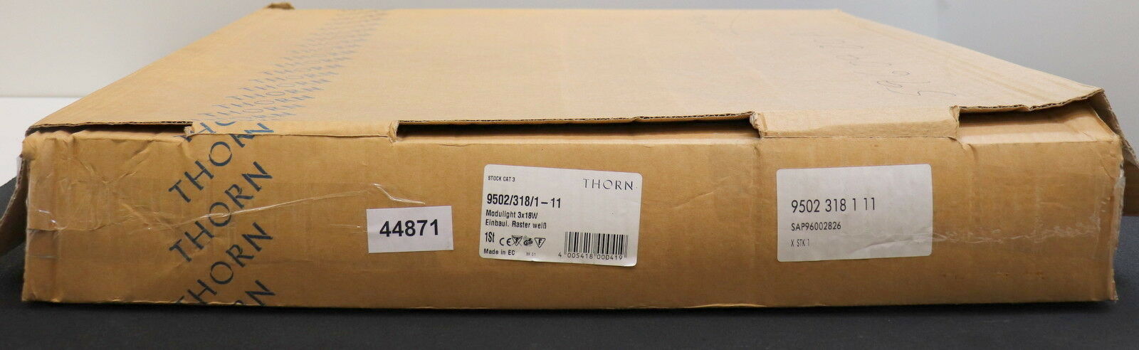 THORN Anbauleuchte MODULIGHT Raster-Deckenleuchte 9502/318/1-11 für 3 Leuchtmitt
