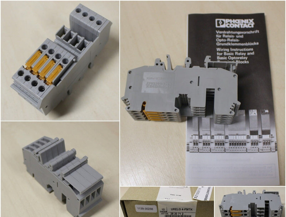 PHOENIX Grundklemme Polzahl 4 URELG4-PMTK Ident-Nr. 2820712