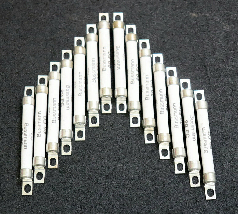 BUSSMANN SEMICONDUCTOR 14x Sicherungseinsatz fuse-link 20FC 20A 660V