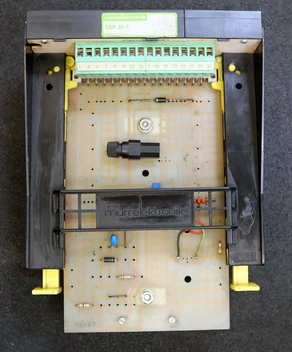 KLINGELNBERG / WIEDEG Steckplatine 650.004.113 eingesteckt in MURR SKP 31/1