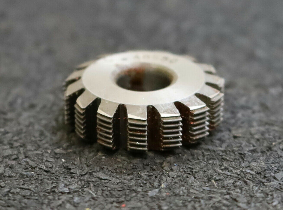 MIKRON Zykloid-Wälzfräser No. 46580 - Ø24x7xØ8mm 1gg. Rechts 15 Spanuten