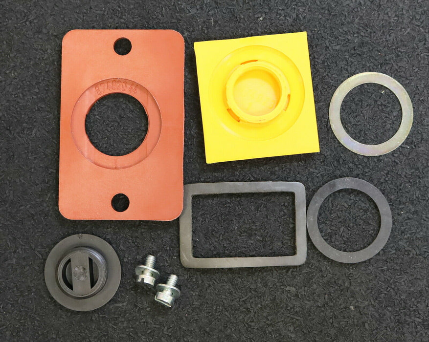 DEMAG Baugruppen Steuerschalter DST Blindkalotte Gelb mit Füllstück f. DEMAG DST