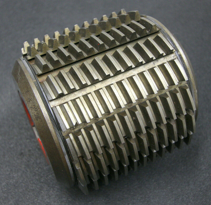 SAAZOR Stollenwälzfräser involute spline hob Fertigfräser m= 3mm 15° EGW 2gg. R