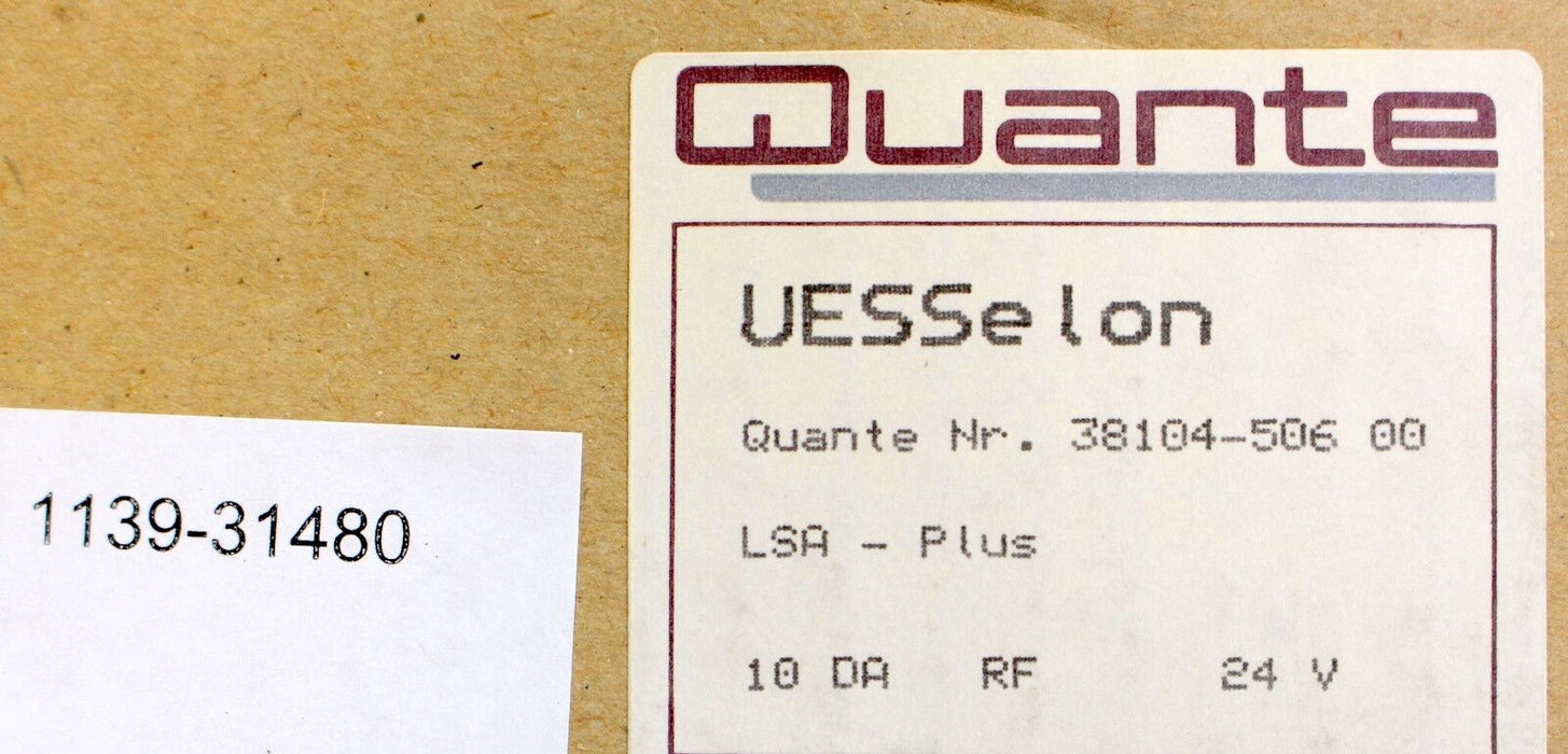 QUANTE ÜSSelon ÜSS-Magazin Schutzmodul LSA-PLUS 2 10DA 24V - Nr.38104-506 00