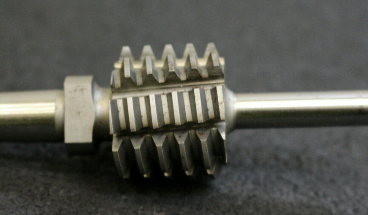 KÖPFER Schneckenrad-Radial-Schaftwälzfräser m=1,5 für SchneckenØ 30,8mm 20°