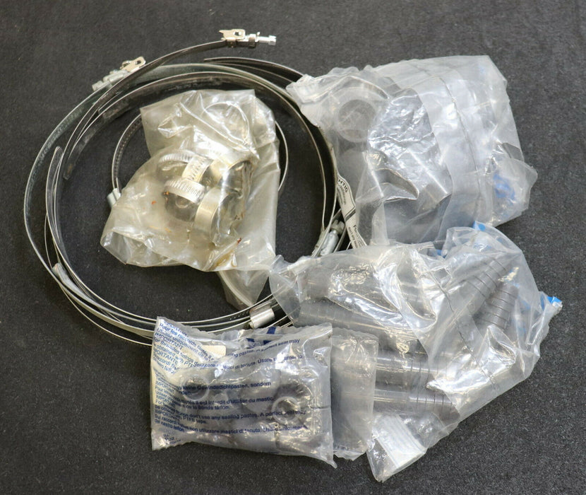 GF GEORG FISCHER Konvolut an GF-Teilen Durchmesser 5-30mm Flanschmuffen, Winkel